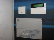 Intruder alarm installation