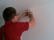 Galaxy alarm installation